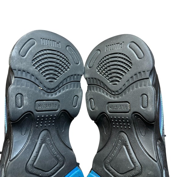 Puma RS Connect Drip Shoes Mens Size 11 Black Lime Blue Sneakers 38566101 - Picture 10 of 11